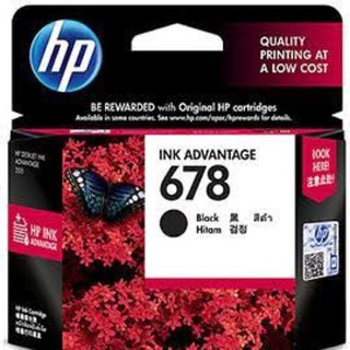 ตลับหมึก HP 678 BK For HP :015 / 1515 / 2515 / 2645 / 2645 / 3515 / 3545 /4515 / 4645 All-in-One