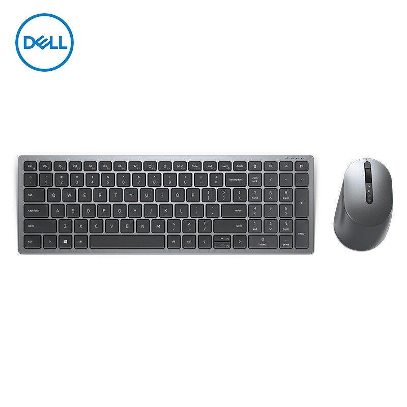 Dell KM7120W MultiDevice Wireless Keyboard and Mouse Combo RF Wireless