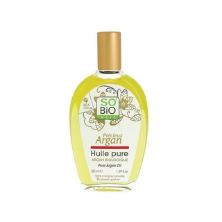 SO’BIO ETIC PRECIOUS ARGAN ORGANIC PURE ARGAN OIL 50 ml. น้ำมันอาร์แกน organic บำรุงดูแลและฟื้นฟูผิวอย่างแท้จริง