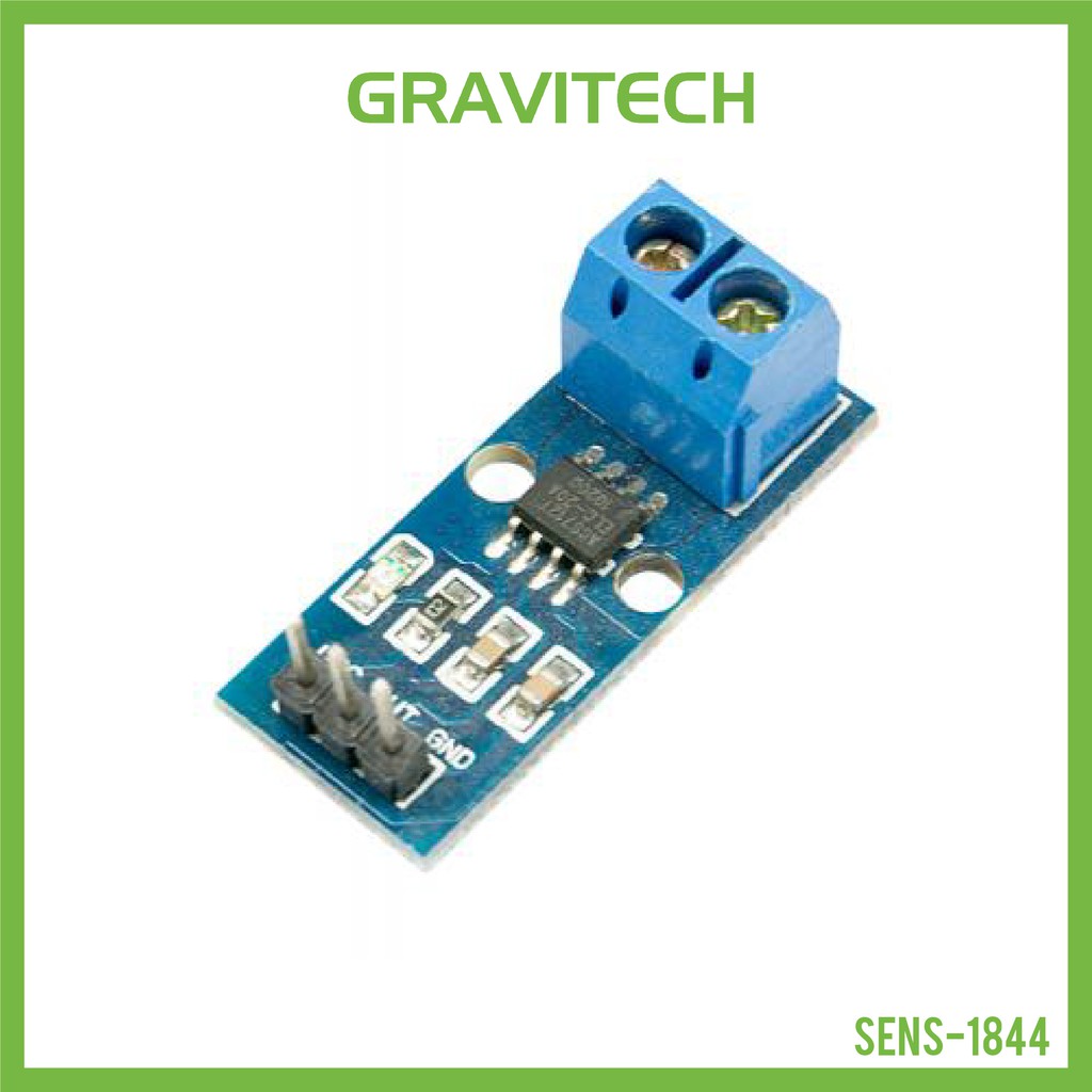 [Gravitechthai]40A AC or DC Current Sensor ACS712 Shopee Thailand