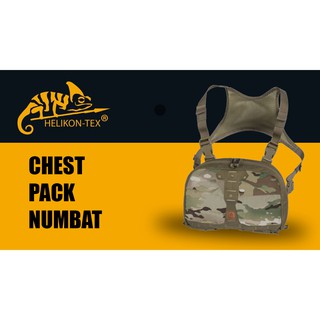 กระเป๋า สะพายด้านหน้า CHEST PACK NUMBAT Helikon-Tex ลาย Multicam/Adaptive