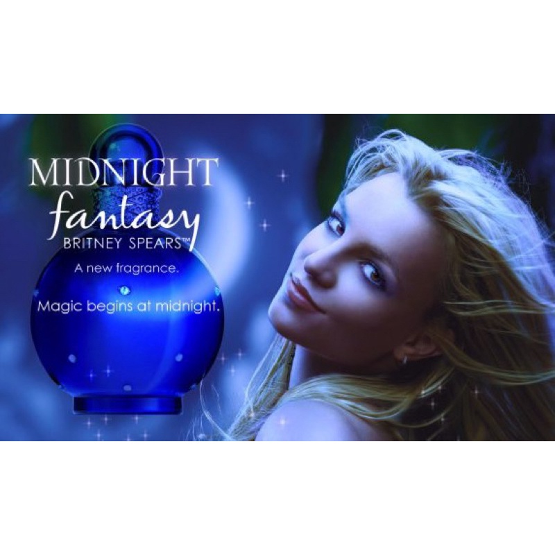 น้ำหอมแท้-กล่องซีล-britney-spears-midnight-fantasy-edp-100ml