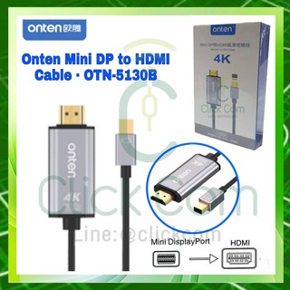 Onten Mini Display to HDMI cable 1.8 M รุ่น OTN-5130B #ของแท้ประกัน 1 ปี