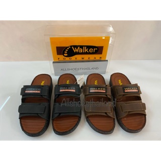 รองเท้าหนังแท้ Walker no. wb 711แบบสวม