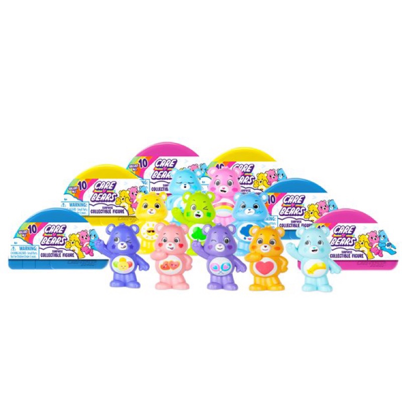 พร้อมส่งในไทย-กล่องสุ่มแคร์แบร์-โมเดลแคร์แบร์-care-bears-surprise-collectible-figures