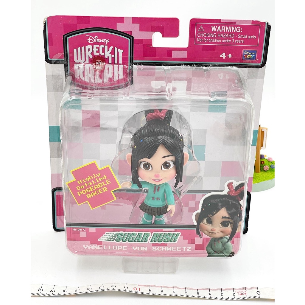 โมเดลวาเนโลปี้-ใหม่ในแพ็ค-disney-wreck-it-ralph-sugar-rush-racer-figure-ลิขสิทธิ์แท้-ของสะสมมือสองญี่ปุ่น