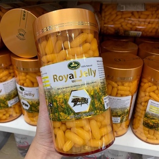 นมผึ้ง Royal Jelly Nature King 1000mg 365 Capsules ( 365เม็ด )