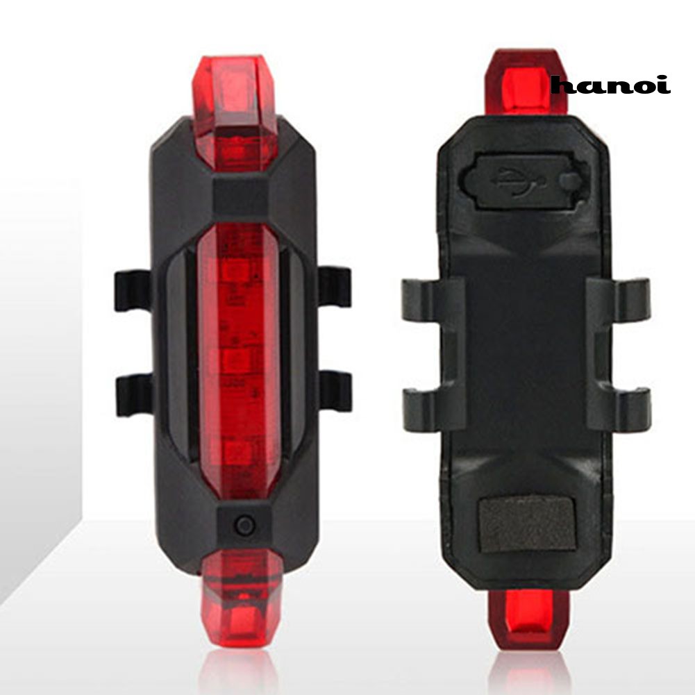 hn-ใหม่-ไฟท้ายจักรยาน-led-5-ดวง-ชาร์จ-usb-เพื่อความปลอดภัย