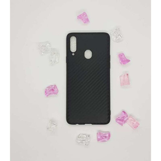 เคสสีดำ ลายเคฟล่า ซัมซุง เอ20เอส (2019) หน้าจอ 6.5นิ้ว Case Kevlar black in color for Samsung Galaxy A20S (2019) 6.5"