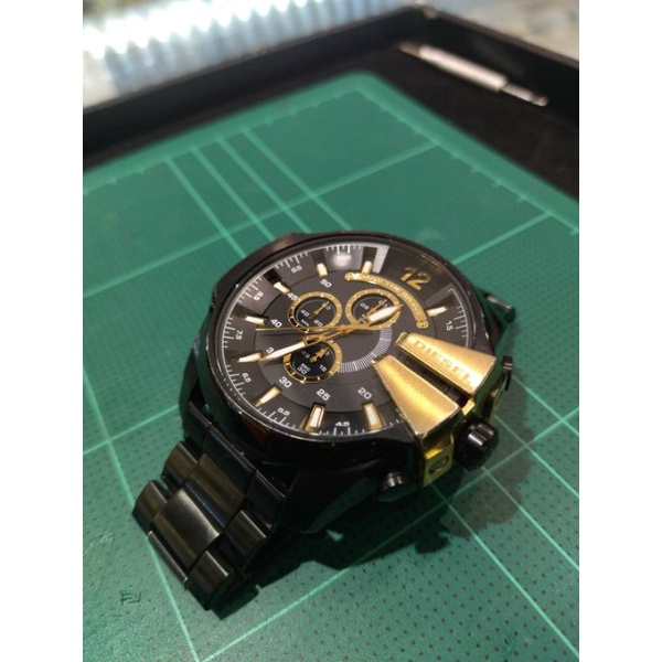 กระจกนาฬิกา-diesel-megachief-flat-mineral-crytal-watch-glass