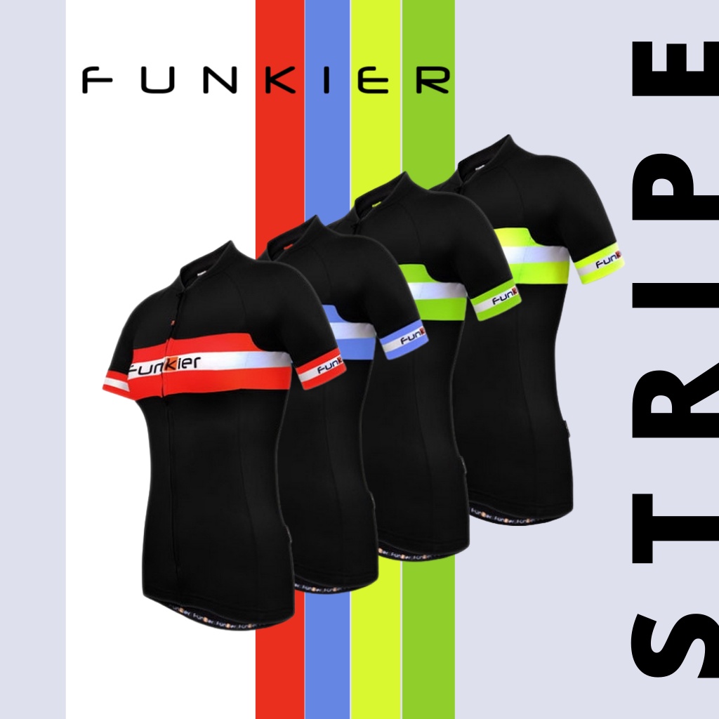 เสื้อจักรยานผู้หญิง-funkier-stripe-collection