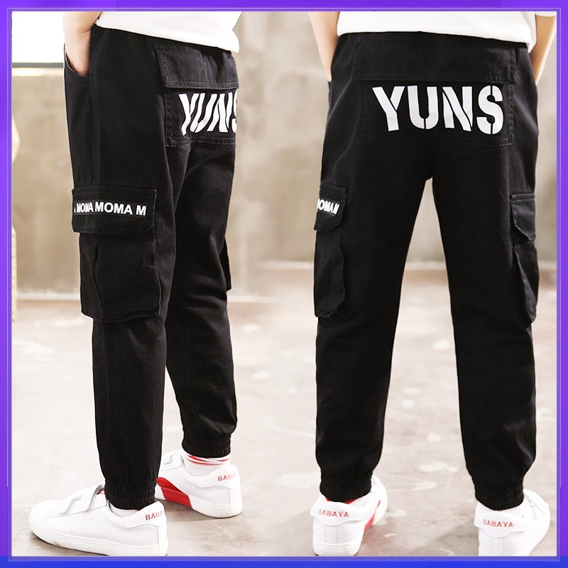 baby-pants-cotton-overalls-kids-long-big-boys-bottoms-korean-casual-trousers-multi-pocket