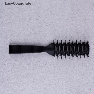 Eas Men Plastic Vent Hair Brush Comb Anti-Static, Massage Hair Care Ribs Comb Ate