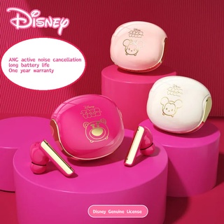 Disney น่ารัก TWS บลูทู ธ 5.3 โทรตัดเสียงรบกวนหูฟังไร้สายบลูทู ธ เกม In-Ear Hot Stamping แบบที่อุดหู