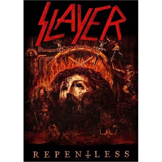 โปสเตอร์ Slayer สเลเยอร์ วง ดนตรี แทรช เมทัล อเมริกัน รูป ภาพ ติดผนัง สวยๆ poster 34.5x23.5นิ้ว(88x60 ซม.โดยประมาณ)