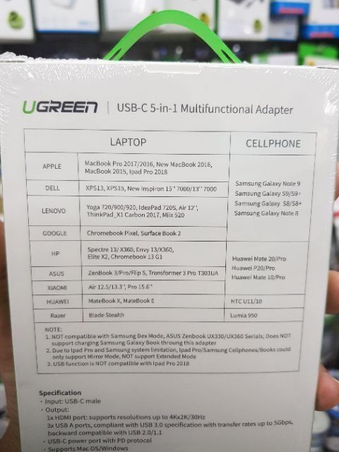 ugreen-type-c-hdmi-convetter-รับประกัน2ปี