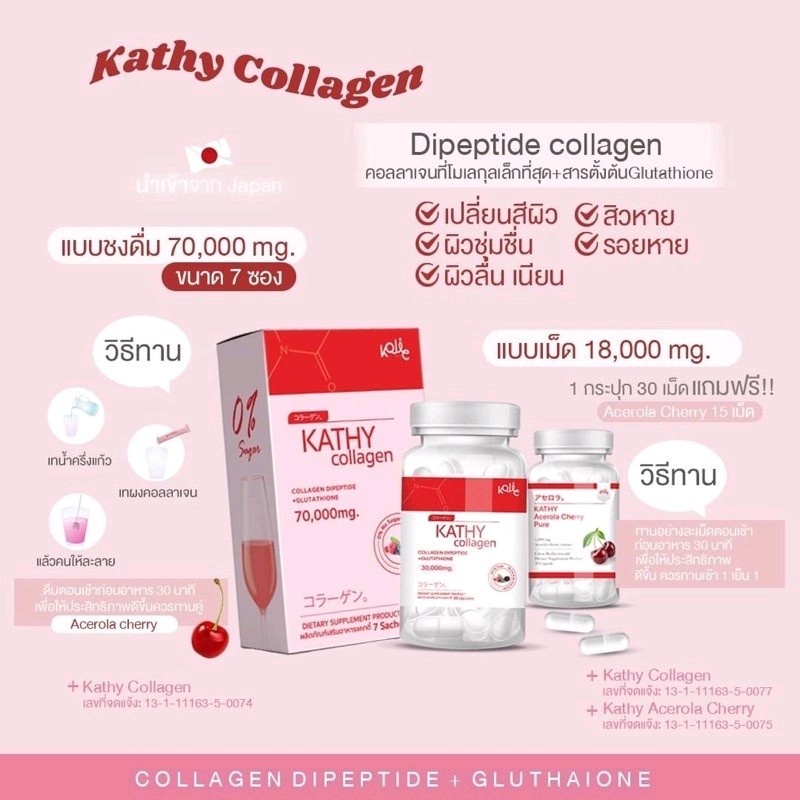 kathy-acerola-collagen-by-kojic-แคธี่คอลลาเจน-ขายแยก-1-กระปุก