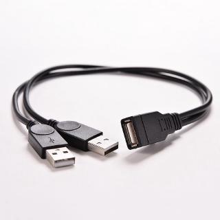 อะแดปเตอร์สายเคเบิ้ลแยก USB 2.0 Type A Female To Dual USB Male Hub