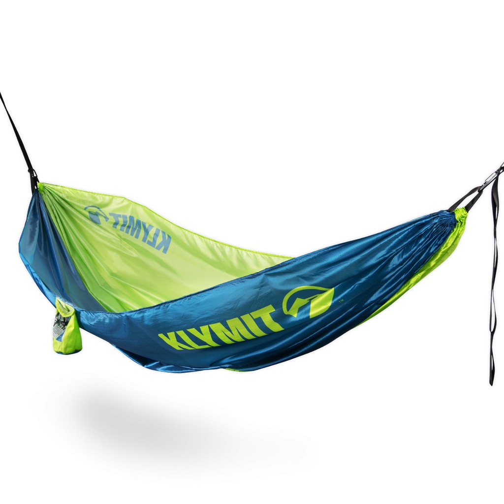 KLYMIT Hamac Double Pour 2 Personnes – Capacité 400 Lbs, Ultraléger, Vert