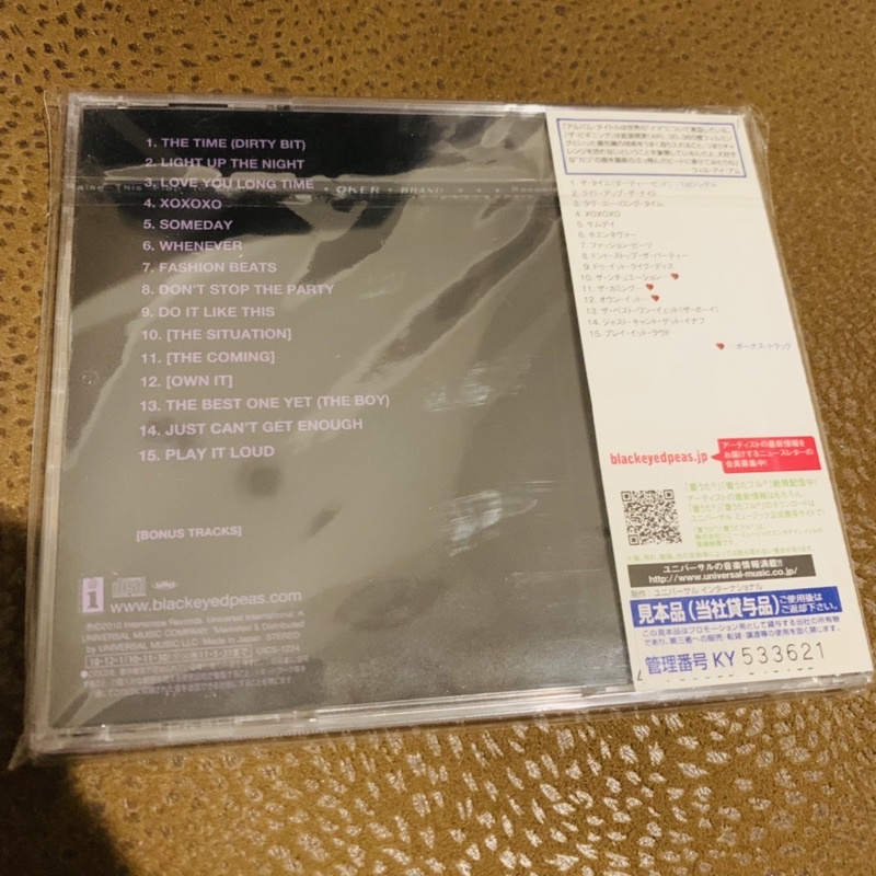the-black-eyed-peas-the-beginning-japan-cd