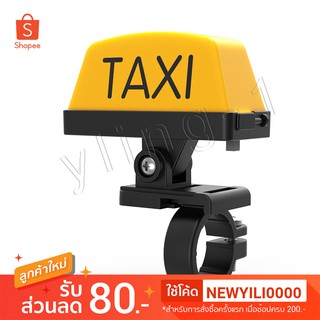 สินค้า ป้ายไฟตกแต่งรถมอเตอร์ไซด์ TAXI แท็กซี่ ชัดแบตUSB A40013