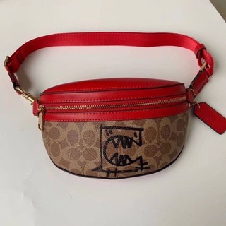 Coach Belt Bag In Signature Canvas