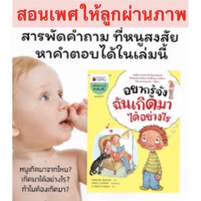 หนังสือภาพสำหรับเด็ก-อยากรู้จัง-ฉันเกิดมาได้อย่างไร-ปกใหม่