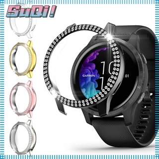 สินค้า SUQI Bling Protective Case Diamonds Protective Cover For Garmin Venu