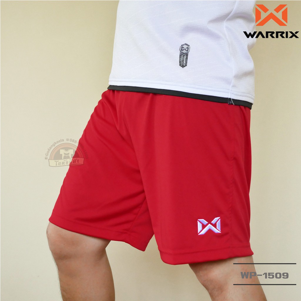 warrix-กางเกงกีฬา-กางเกงฟุตบอล-wp-1509-สีแดง-rr-วาริกซ์-วอริกซ์-ของแท้-100