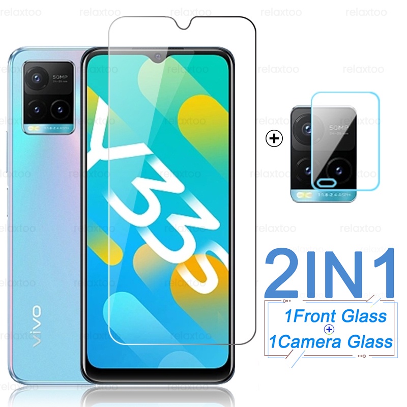 2-in-1-ฟิล์มกระจกนิรภัยกันรอยหน้าจอ-เลนส์กล้อง-ด้านหลัง-สําหรับ-vivo-y33t-y33s-y32-y21t-y21-y21s-y21a-y21e-y21g-t1x-y51a-y76-y76s-y15s-y15a-y01-y20-y20i-y20s-y12s