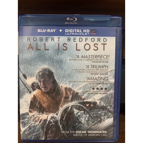 หายาก-all-is-lost-blu-ray-แท้-มือสอง-หนังดีหายาก