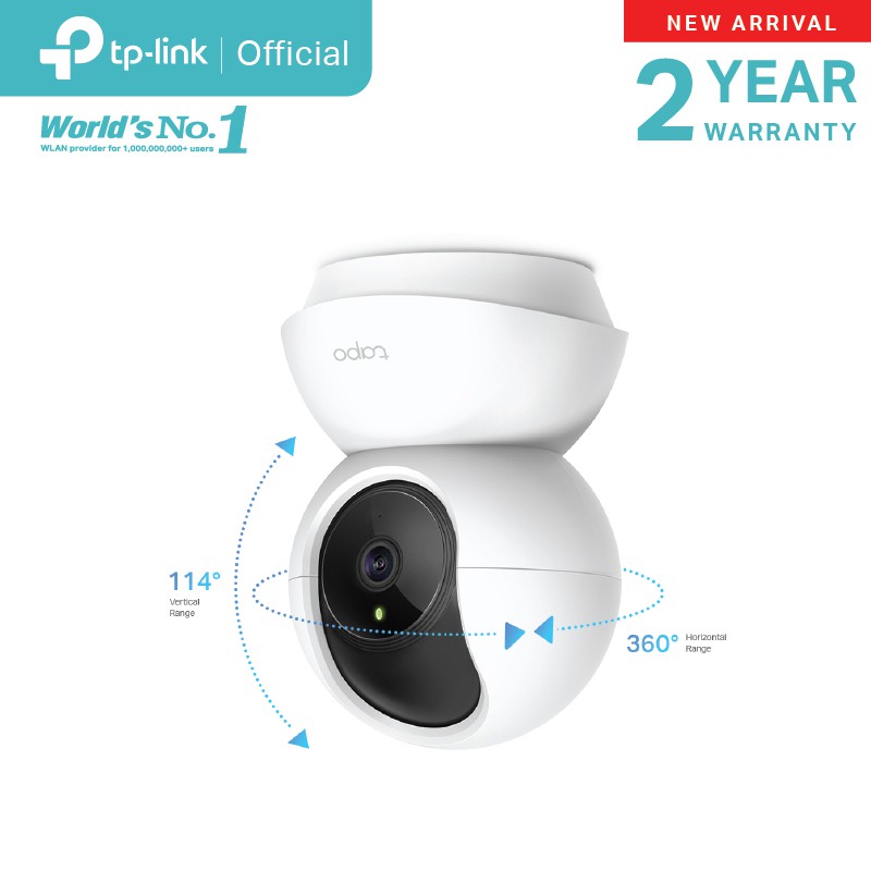 ภาพสินค้าTP-Link Tapo C210 Home Security Wi-Fi Camera 2K ปรับมุม หมุนได้ 360 ความละเอียด 3 MP กล้องวงจรปิดไร้สาย รับประกัน 2 ปี จากร้าน tplink_thailand บน Shopee ภาพที่ 2