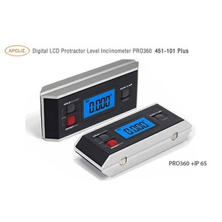 Digital LCD Protractor Inclinometer PRO360 : 451-101 Plus