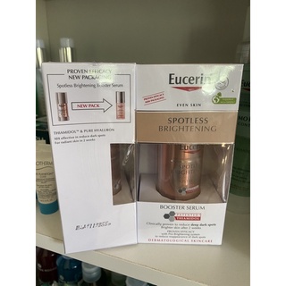 Eucerin Spotless Brightening Booster Serum 30ml ยูเซอริน สปอตเลส ไบรท์เทนนิ่ง บูสเตอร์ ซีรั่ม เซรั่มบำรุงผิวหน้า 30มล