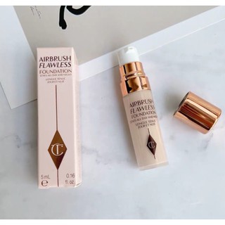 Charlotte Tilbury CT New Airbrush Flawless Liquid Foundation Sample 5ml