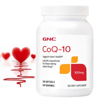 ภาพหน้าปกสินค้า120 Capsules GNC Coenzyme Q10 Heart Health 100mg Soft Capsule โคเอนไซม์ Q10 สุขภาพหัวใจ แคปซูลอ่อน ที่เกี่ยวข้อง