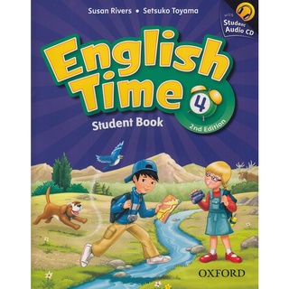 DKTODAY หนังสือเรียน ENGLISH TIME 4:SB WITH CD.(2ED)
