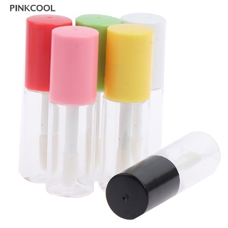 Pinkcool ขวดเปล่า พลาสติก สําหรับใส่ลิปกลอส 3 มล. DIY 10 ชิ้น