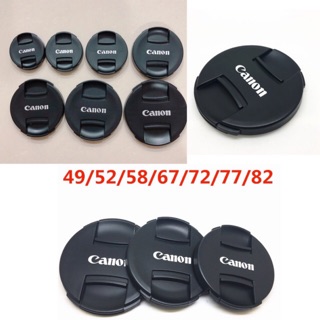 ภาพหน้าปกสินค้าฝาปิดเลนส์ logo canon มีไซส์ 49-82mm ซึ่งคุณอาจชอบสินค้านี้