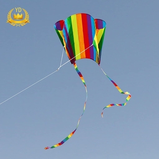 Outdoor Colorful Parafoil Long Tail Flying Kite with 30m Line Children Kids Toy for Children girls boys gift outdoor too SAWU