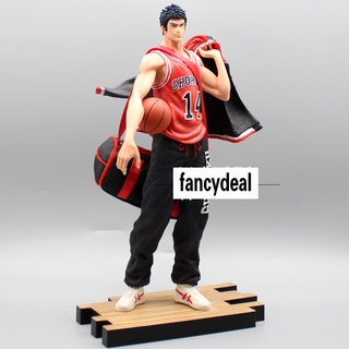 โมเดลฟิกเกอร์ Slam Dunk Hisashi Mitsui 33 ซม. พร้อมกระเป๋าเป้สะพายหลังขนาด 1/6