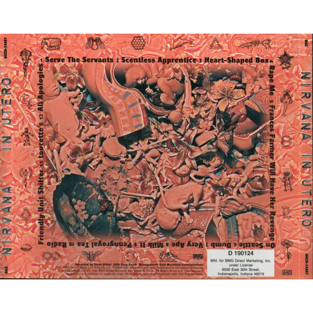 ซีดีเพลง-cd-nirvana-1993-in-utero-ในราคาพิเศษสุดเพียง159บาท