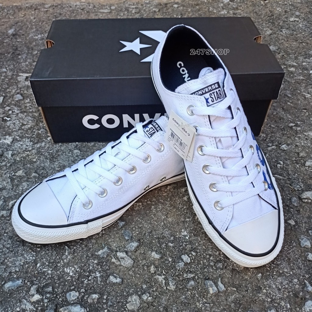 รองเท้าผ้าใบคอนเวิร์ส-converse-all-star-ox-white-16-5431cf9ww-คอนเวิร์ส-พร้อมส่ง