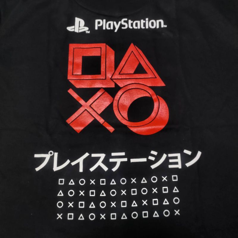 เสื้อยืด-playstation-เพลย์สเตชั่น