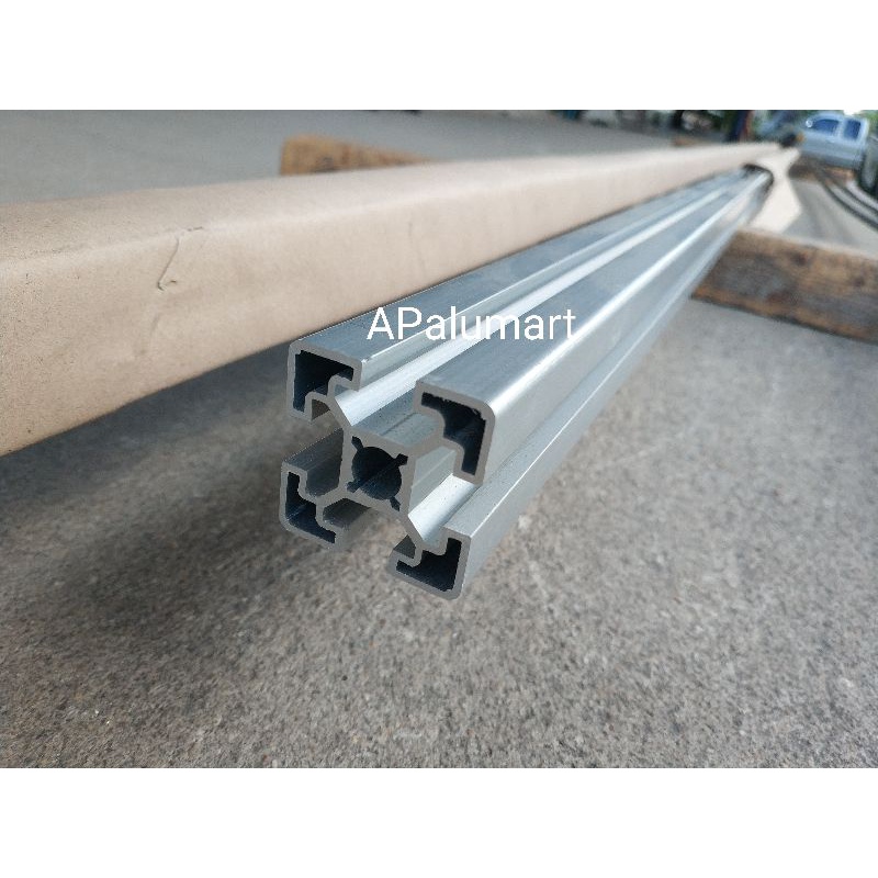 aluminium-profile-40x40-ความยาว-1-2-เมตร-ส่งฟรี-อลูมิเนียมโปรไฟล์