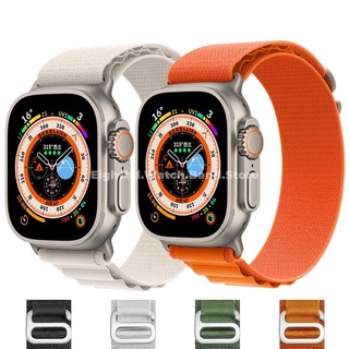 ภาพหน้าปกสินค้าสายนาฬิกาข้อมือหนัง Alpine Loop สําหรับ Smart Watches Series 8 Ultra 7 6 SE 5 4 3 2 1 ขนาด 41 มม. 45 มม. 44 มม. 42 มม. 40 มม. 38 มม. ซึ่งคุณอาจชอบราคาและรีวิวของสินค้านี้