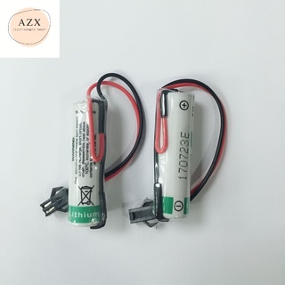 ถูกสุด!! LS14500 Saft LS-14500 AA 3.6V Lithium Battery  มีแจ็คดำ สต็อกในไทย สามารถออกบิลได้ค่ะ