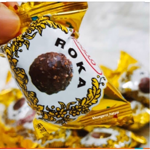 แบ่งขาย-apollo-roka-chocolate-อพอลโล่โรก้าช็อคโกแลตเวเฟอร์บอล-ค่าส่งถูกกกมาก