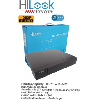 รูปภาพขนาดย่อของเครื่องบันทึกกล้องวงจรปิดHILOOK-4CHรุ่นDVR-204G-F1(S)รองรับกล้องมีไมค์​ลองเช็คราคา