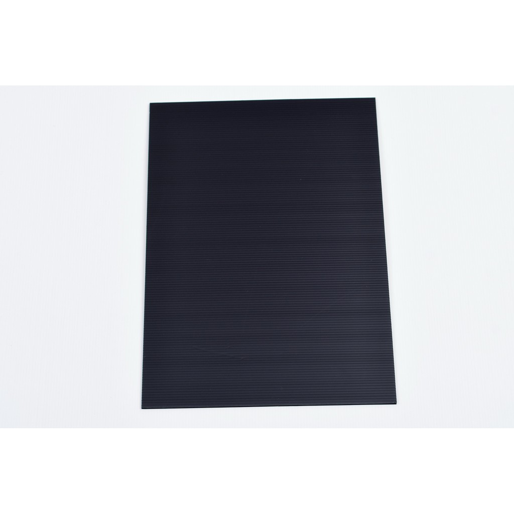 ภาพหน้าปกสินค้าฟิวเจอร์บอร์ด ขนาด 65*61 หนา3 มิล สีดำ ( กว้าง x ยาว ) 65 x 61 ซม. ( 1 แพ็ค บรรจุ 5 แผ่น )